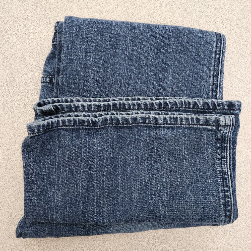 Lilu Blue Lightwashed Boot Cut Embroidered Flat Front Jeans 15R Juniors Stretch - Picture 5 of 5